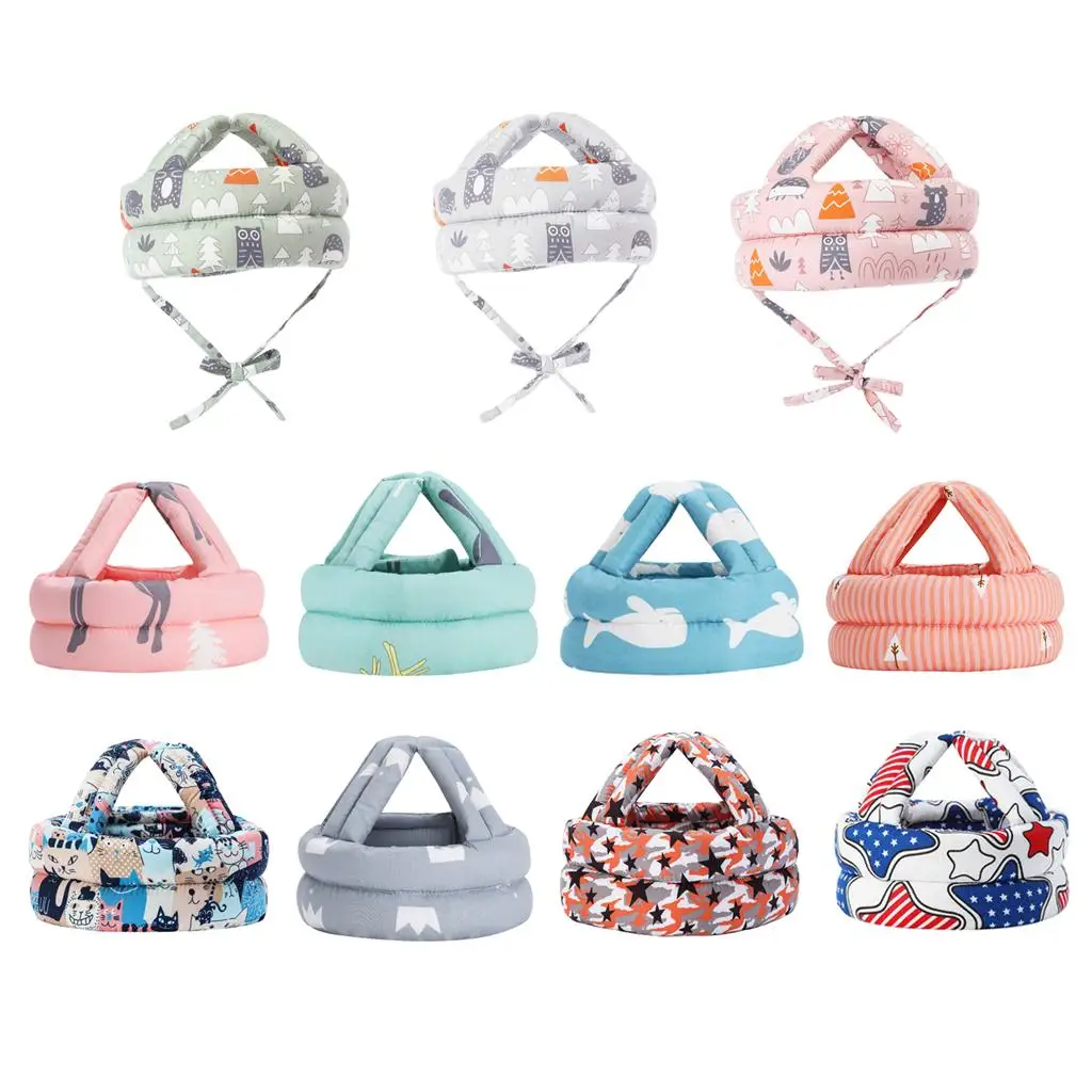 40-53cm Infant Protective Hat Baby Toddler Safety Adjustable Cap Head for Walking
