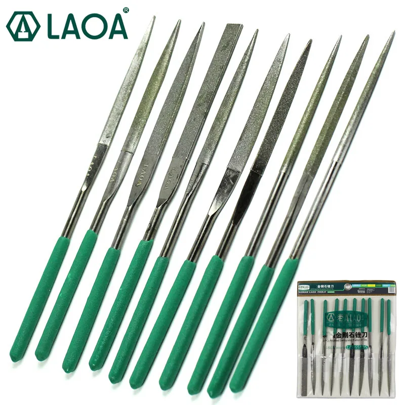 LAOA Diamond File Multifunction File Sets Wood Carver, Stone Carving Mould Processing High Quality Tool