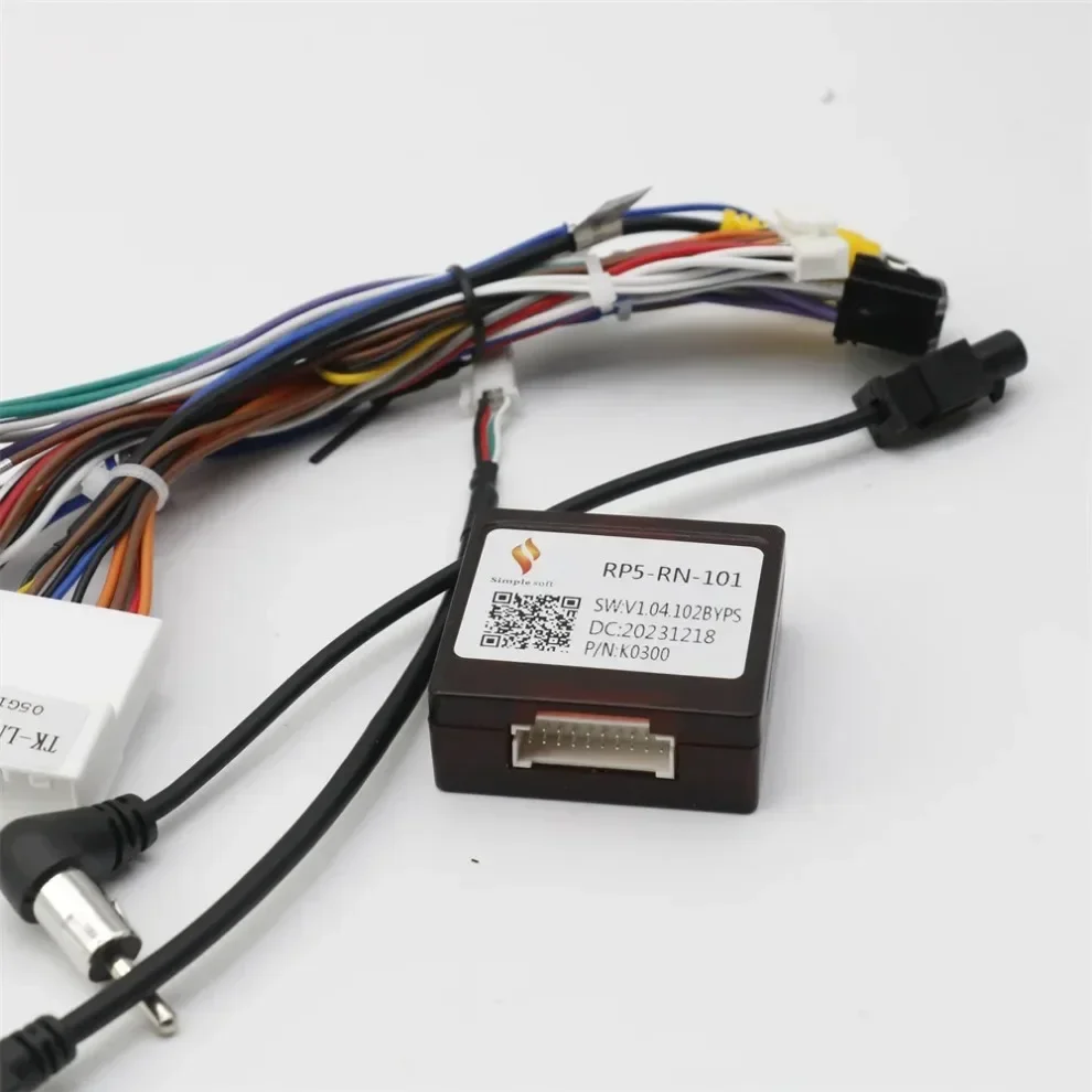 16 Pin Canbus box Adaptor RP5-RN-101 For Renault Captuer Clio /Express 2021 With Wiring Harness Cable Android Car Radio