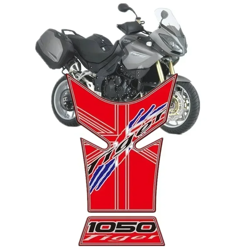

For Motorcycle Motor Tank Pad Protector 3D Gel Sticker Decal - B Triumph Tiger 1050 2006 - 2012