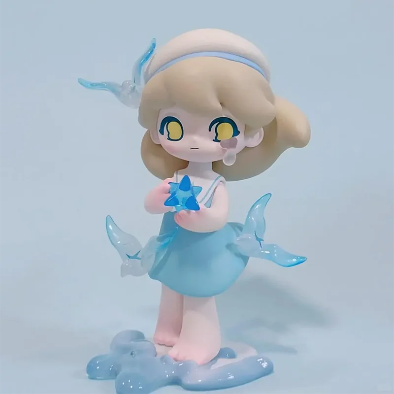 POP MART AZURA A Dream About Stars Series Caja Sorpresa Misteriosa Juguetes Kawaii Decoración Modelo de Escritorio Muñecas