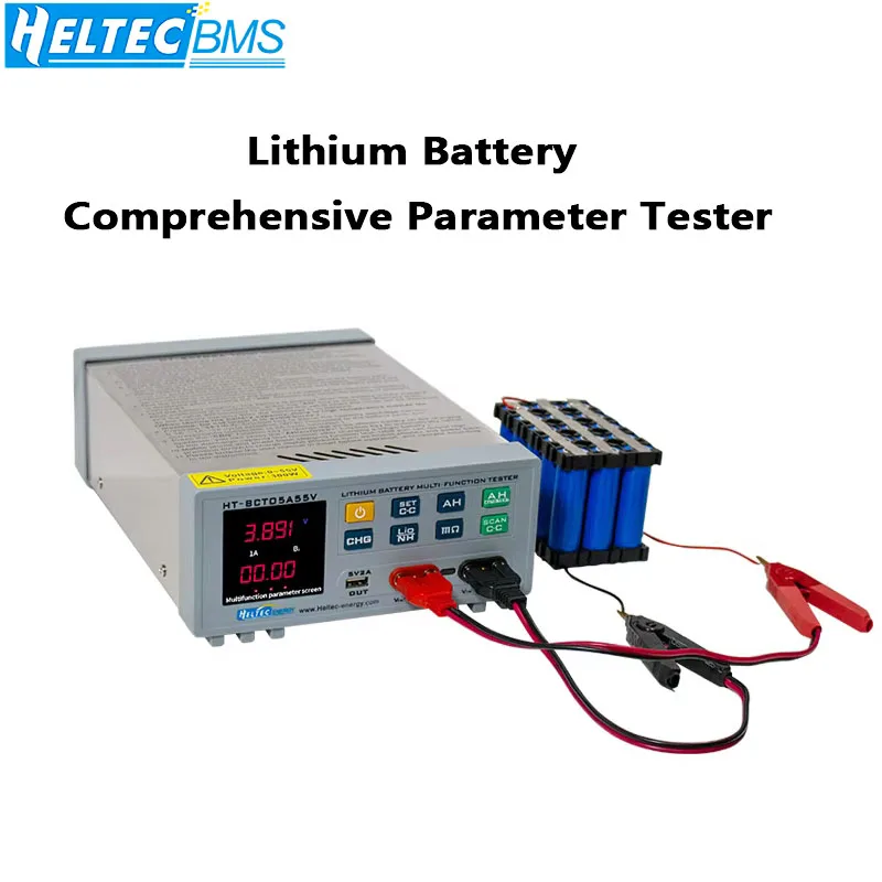 Lithium Battery Multi-function tester 55V/84V for 18650126650/32650/LiFePO4 voltage/capacity/internal resistance ect