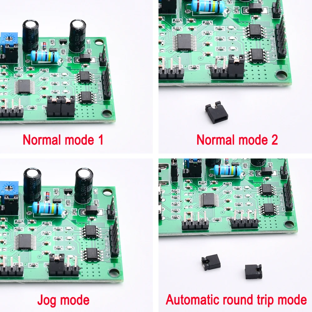 DC5V-12V Micro Stepper Motor Drive Board Motor Drive Control Board 2-phase 4-wire 4-phase 5-wire Deceleration Stepper Motor DIY