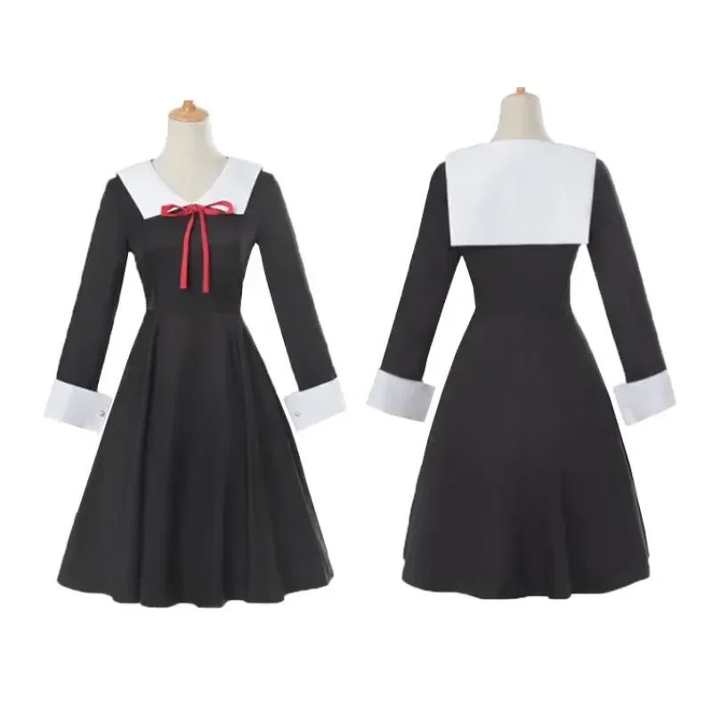 

Kaguya-sama: Love Is War Cosplay Costume Shinomiya Kaguya Anime Cosplay Fujiwara Chika Costume Girls School Uniforms Women Dress