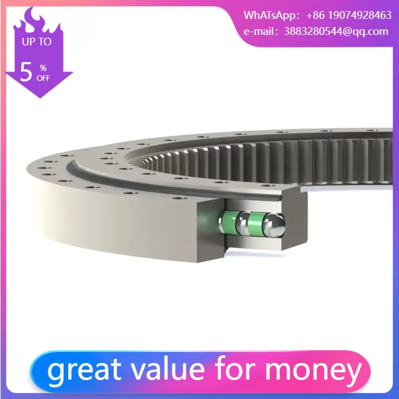 

RKS.062.25.1314 11-25 1455 11-50 1900 11-50 2130 Slewing Bearing With Internal Gear Chrome Steel Seal For Construction Machinery