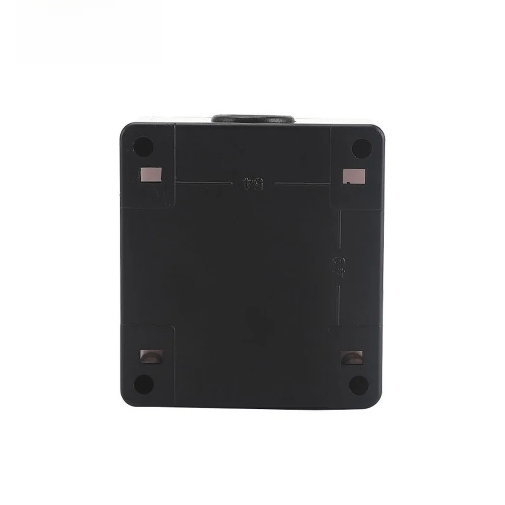 Waterproof Single Hole Rotary Switch 3 Position Changeover Switch 20A for Industrial Electrical Systems IP Rated