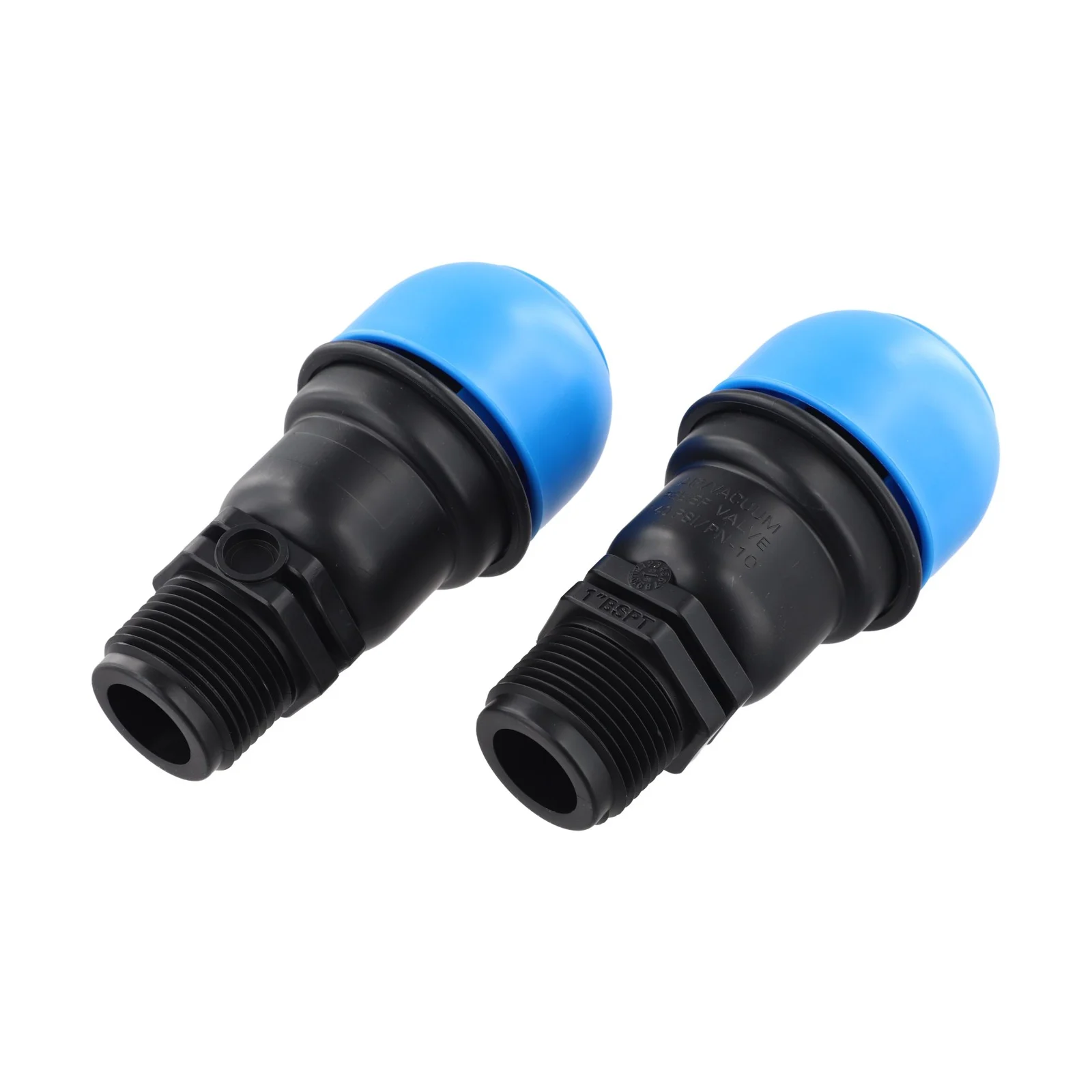 3/4 Inch Air Release Valve Pack of 4 for Irrigation Drainage and Water Flow Stability with PP Body and NPT Thread Design