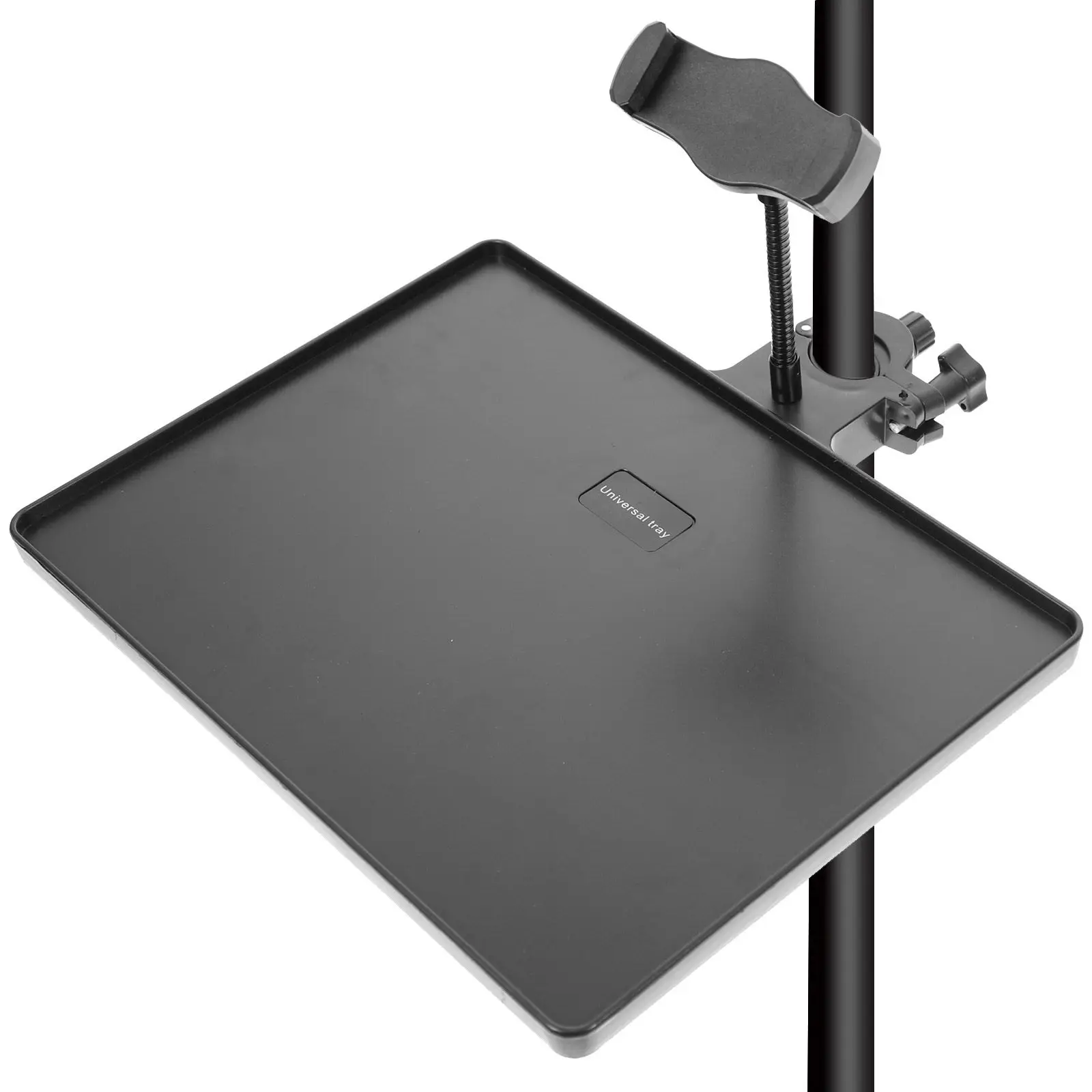 Sound Card Tray Professional Microphone Stand Clamp Quick Install Live Broadcast Shelf Mic Stand Rack Holder Sound Card Tray