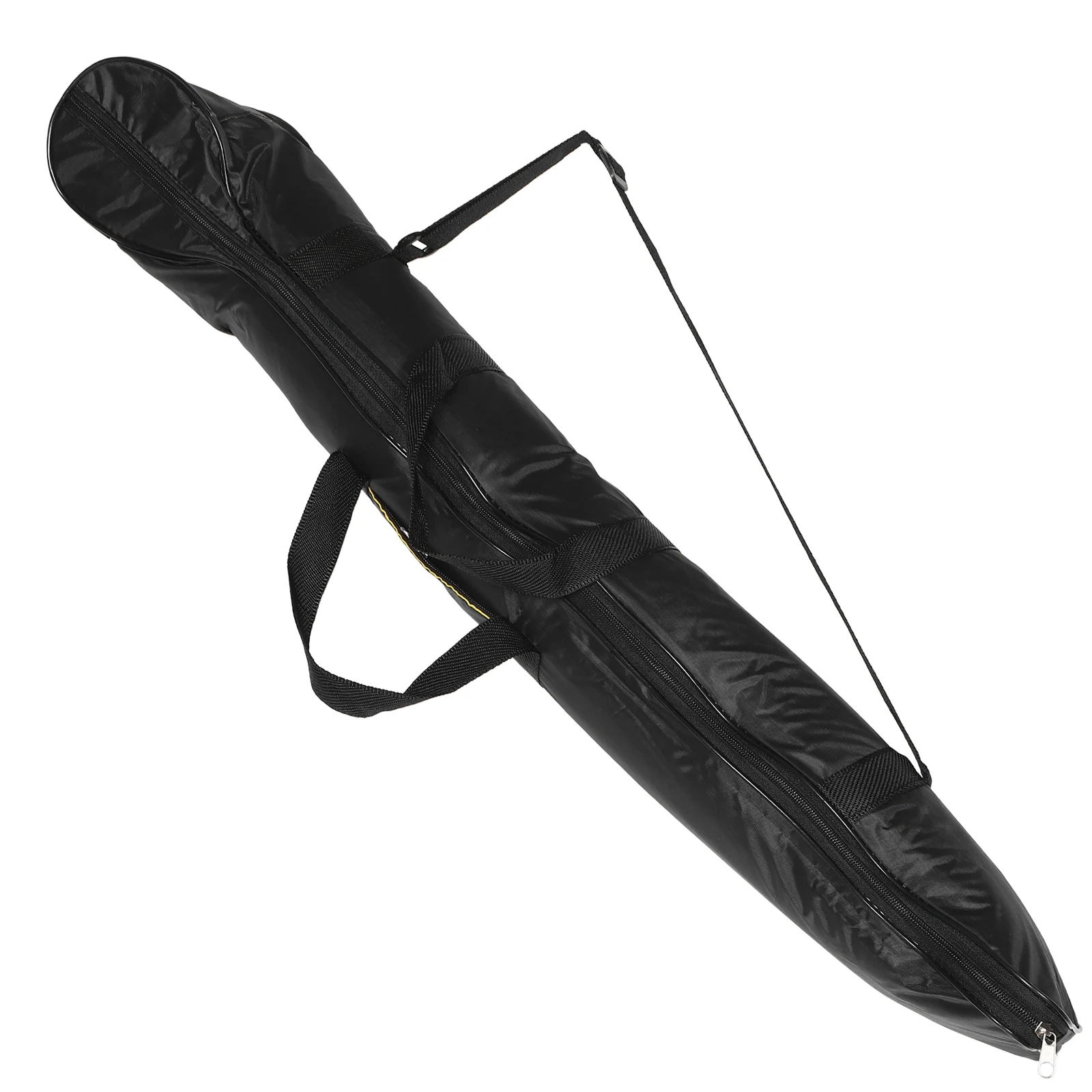 

Black Canvas Erhu Bag Shockproof Padded Carrying Case Zippered Shoulder Strap Protective Storage Cover for Stage Use