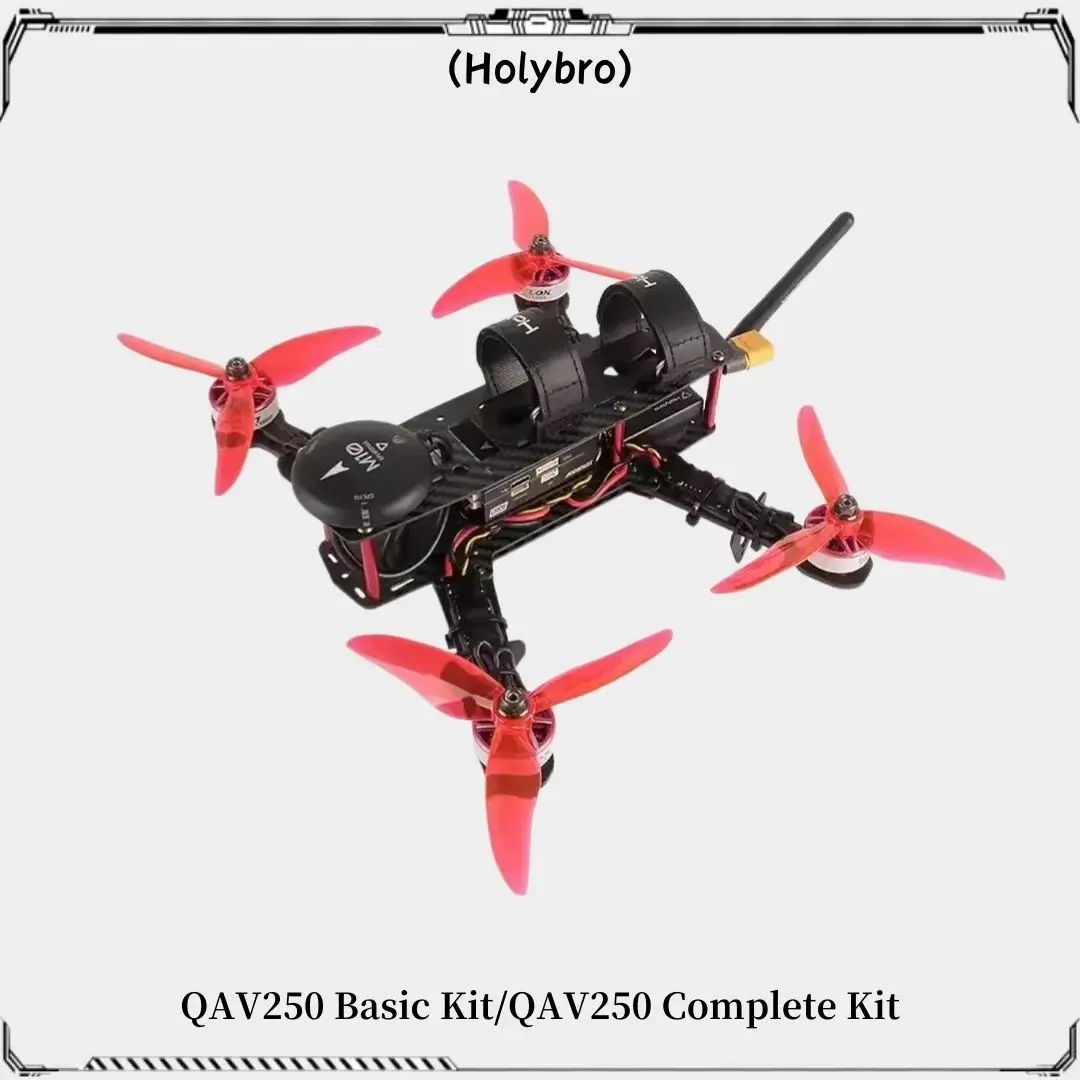 HolyBro NEW QAV250 Kits Pixhawk 6C Mini Basic / Complete Version with 433MHz / 915MHz Telemetry Radio