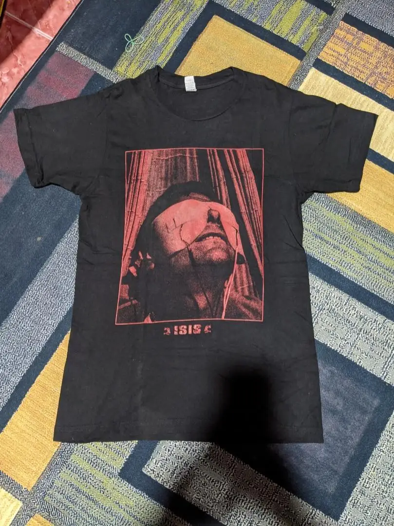 Футболка с рисунком группы ISIS, унисекс, мужская и женская модель KV8773 с длинными рукавами