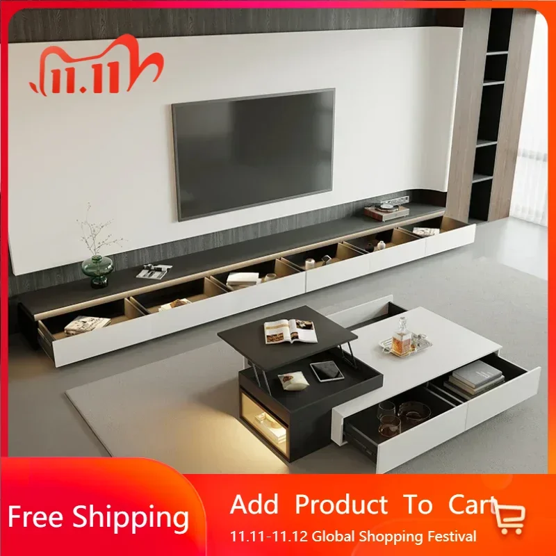 

Дизайнерский ТВ-шкаф для гостиной, салон для хранения, современный роскошный скандинавский ящик, ТВ-шкаф, роскошная мебель для прихожей Meuble Tele