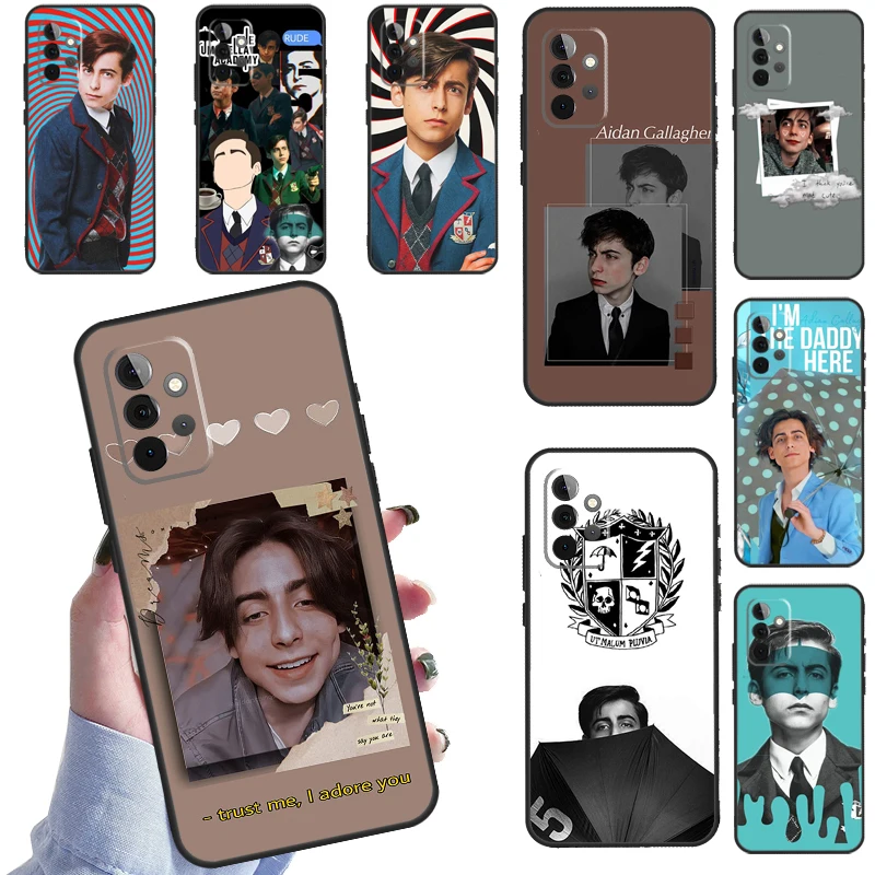 Aidan Gallagher Umbrella Academy Case For Samsung A52S A21S A02S A03S A51 A71 A50 A70 A12 A22 A32 A42 A72 A52 Phone Coque