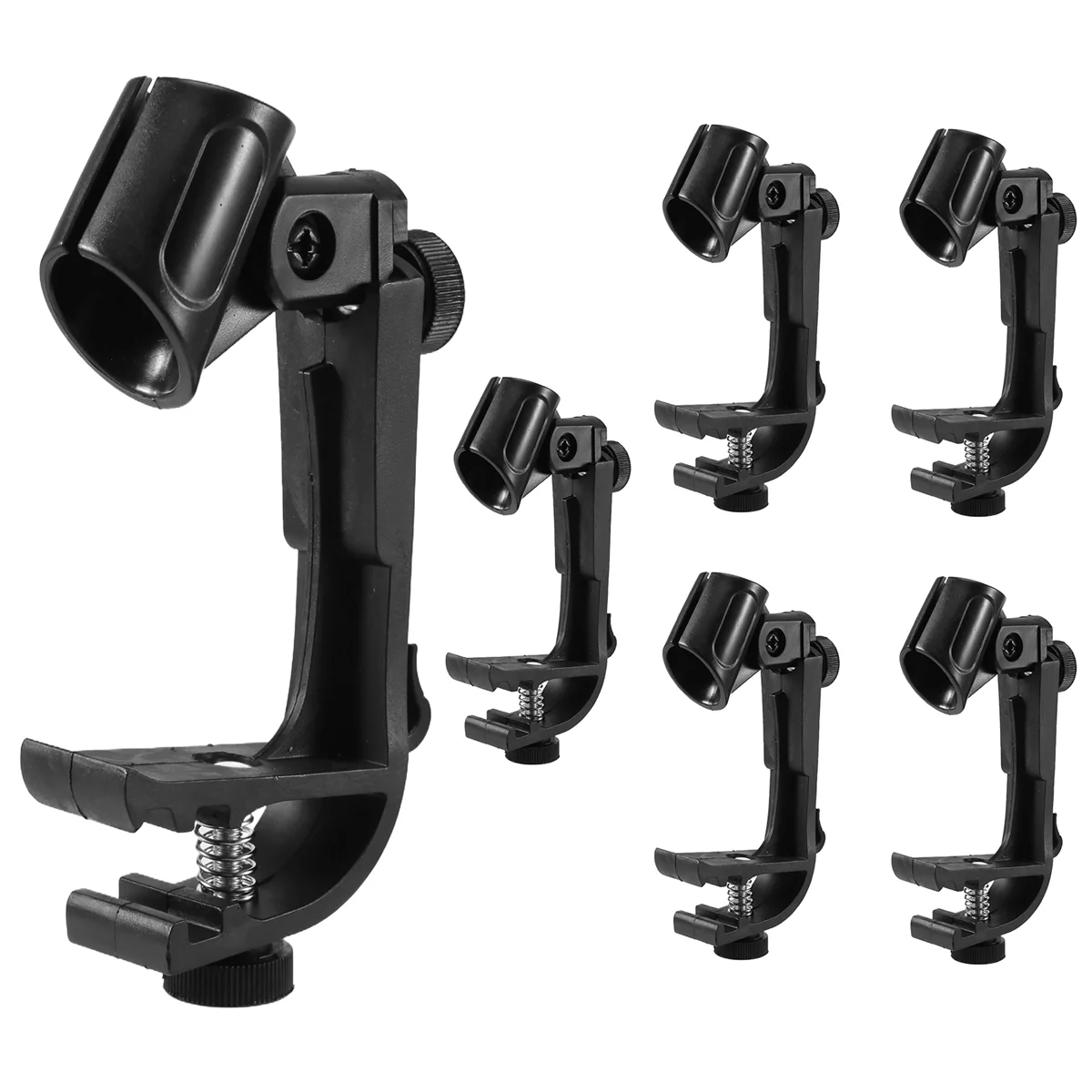 6 Pcs Microphone Clip Drum Clip Shockproof Microphone Clip Microphone Stand Shockproof Musical Instrument Accessories