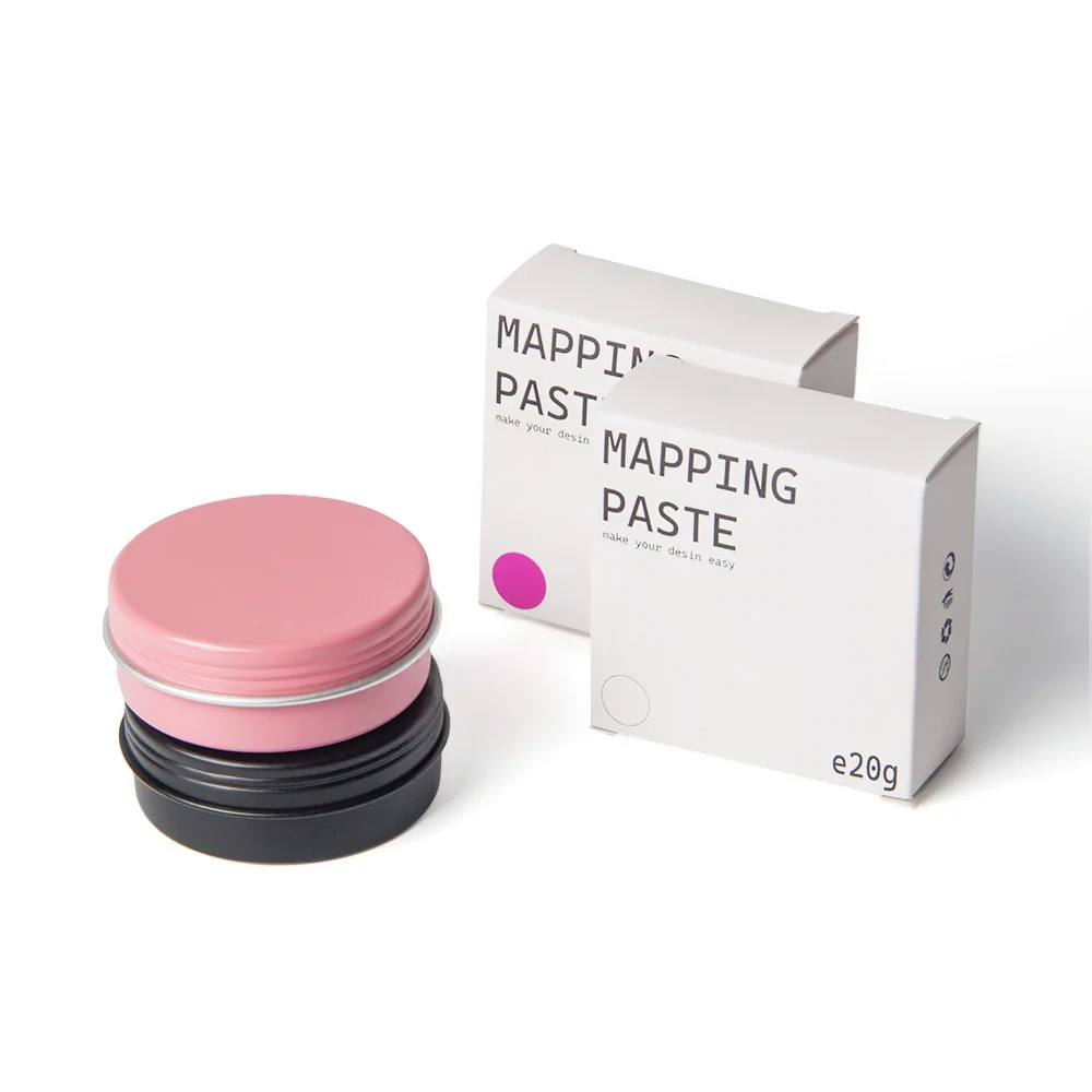 20g White/Pink Tattoo Drawing Painting Paste Eyebrow Lip Shape Marking Tool Permanent Makeup Contour Position Pigment Paste