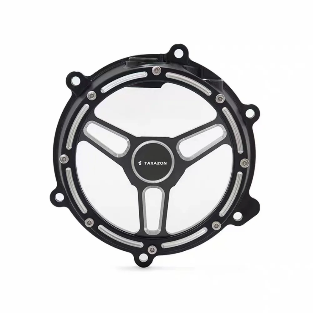 Transparent clutch cover for QJMOTOR SRV300 300SRV, transparent clutch cover for air filter modification