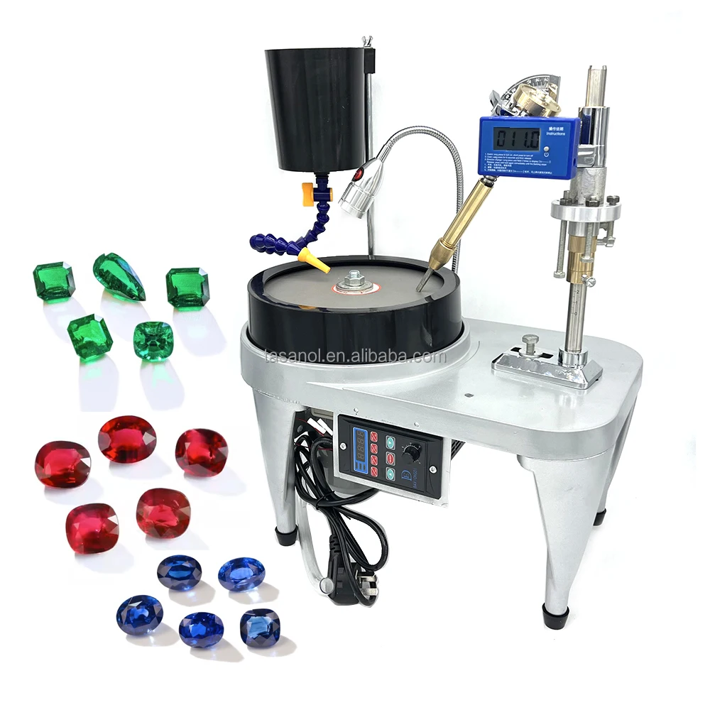 

2800RPM Lapidary Equipment & Supplies Gem Faceting And Polishing Machine Diamond Cutting Machine