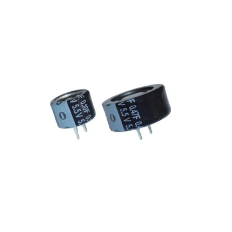 Super Capacitors Low Temperature F Series 5.5V 0.1F 0.47F 0.68F 1F Capacitor SuperCapacitor Condensatore 85 ℃ for 1000 hours