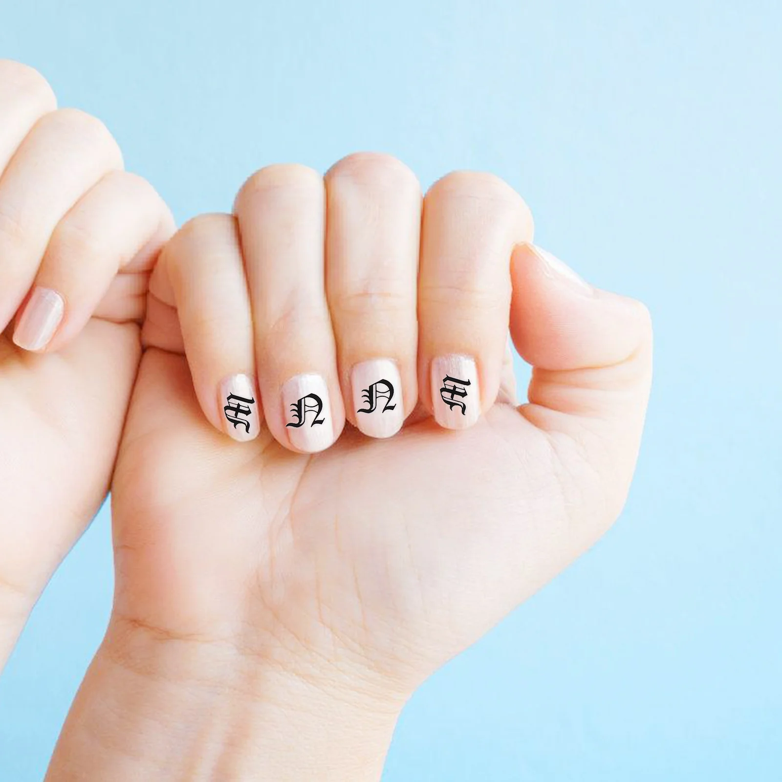 

Alphabet Nail Stickers English Letter Nail Art Decals For Women Manicure Diy Fingernail Decorative Supplies Stickers For