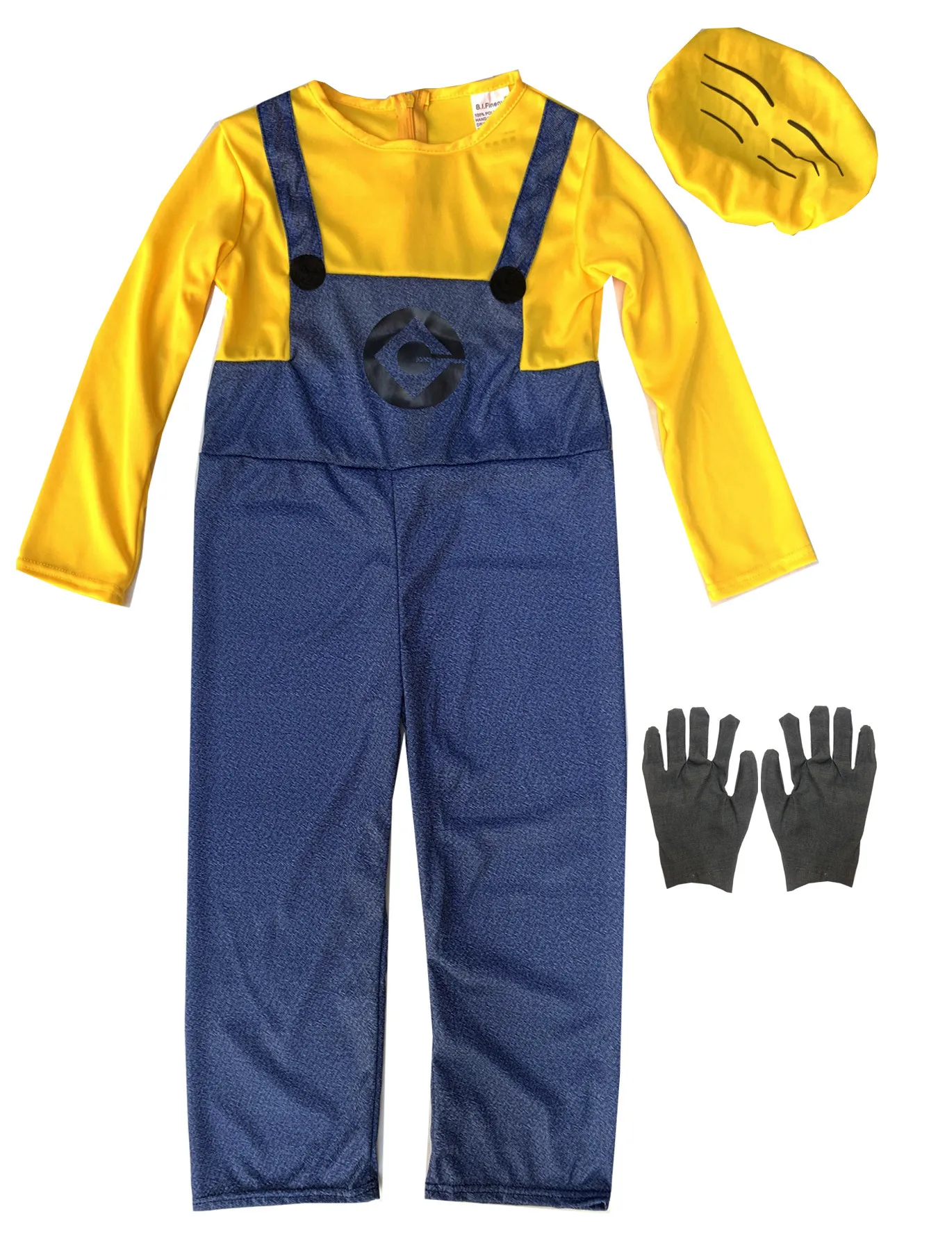 Children's Minions COS Costume Performance Dress Festival Party Fashion Show Event