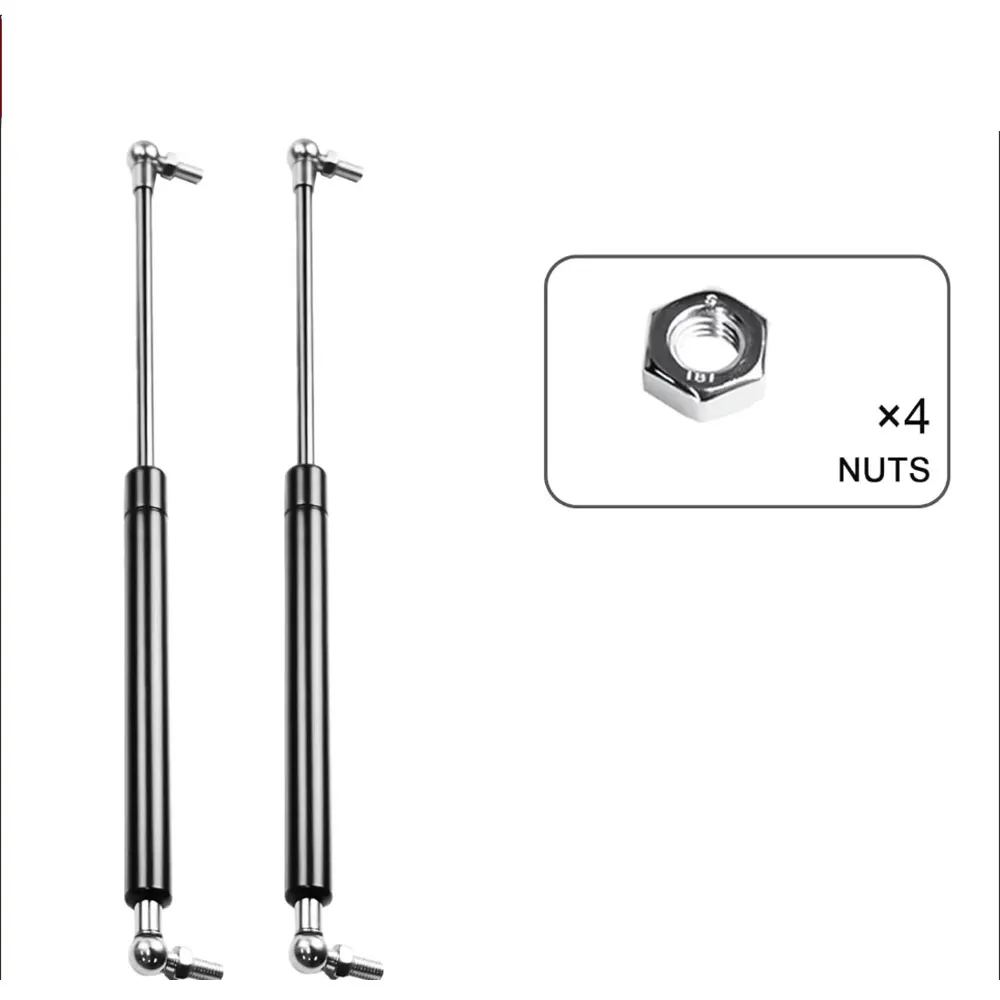 2PCS 200N Gas Spring Universal Shock Absorber Hydraulic Lift Support Strut Bar For RV Bed Car Machine Furniture 300MM-600M