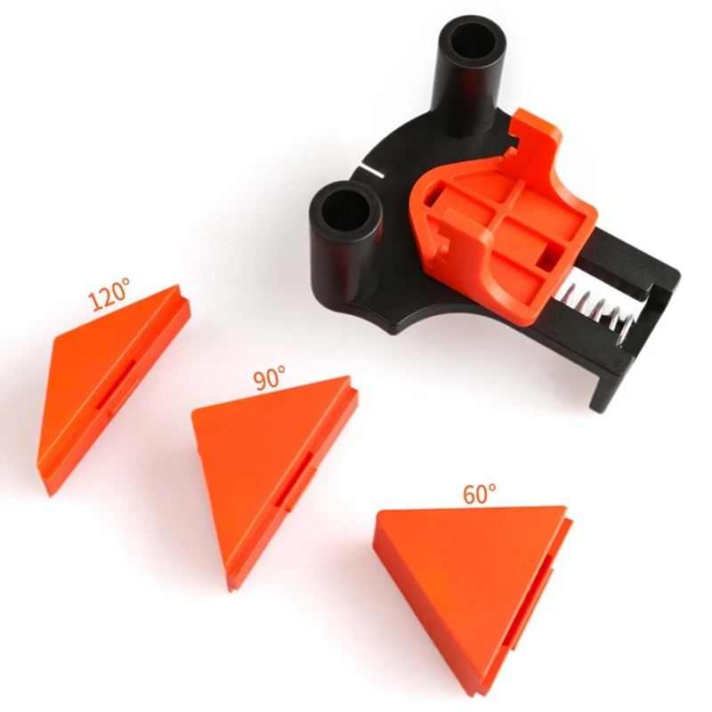 1Set Quick Clamp Clips Woodworking Angle Clamp Utility Fixation Tool For Wood Hand Tools Clamp Rubber Sleeve