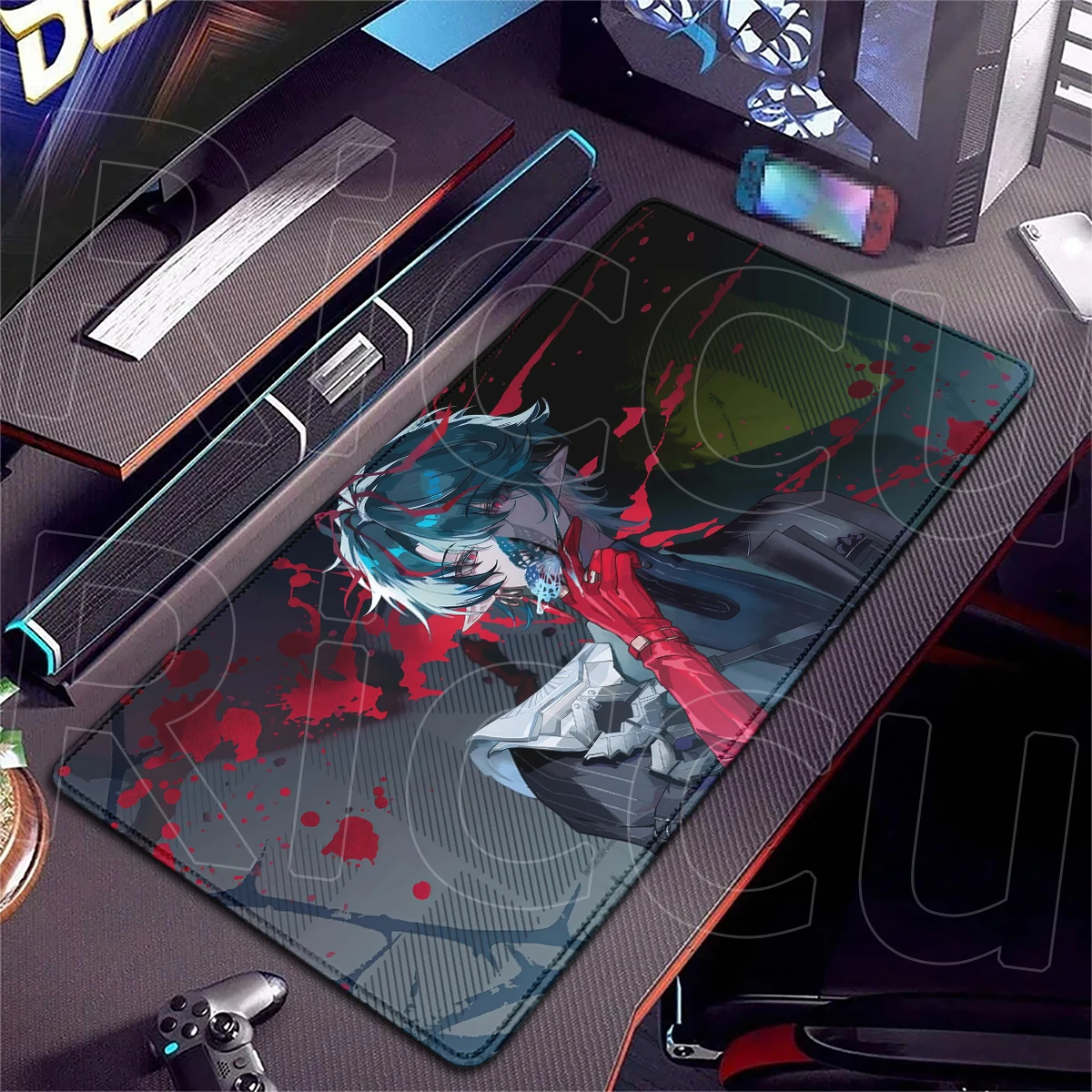 Camille Anime Game Arknights Endfield Maus Pad Edge Stitched Extended Office Decor Gamer Mausepad PC Desktop Accessories Deskmat