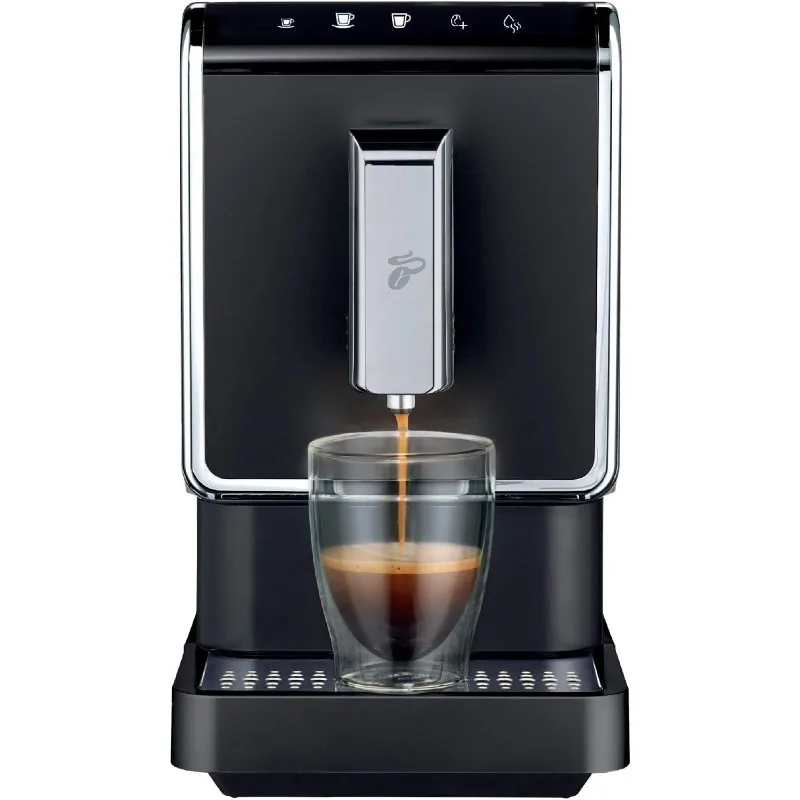 

Tchibo Single Serve Coffee Maker - Automatic Espresso and Coffee Machine - Built-in Grinder,new