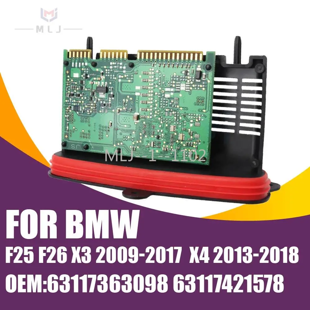 

63117363098 63117421578 For BMW F25 F26 X3 2009-2017 X4 2013-2018 Xenon Headlight Ballast Control Unit TMS Driver Module Control