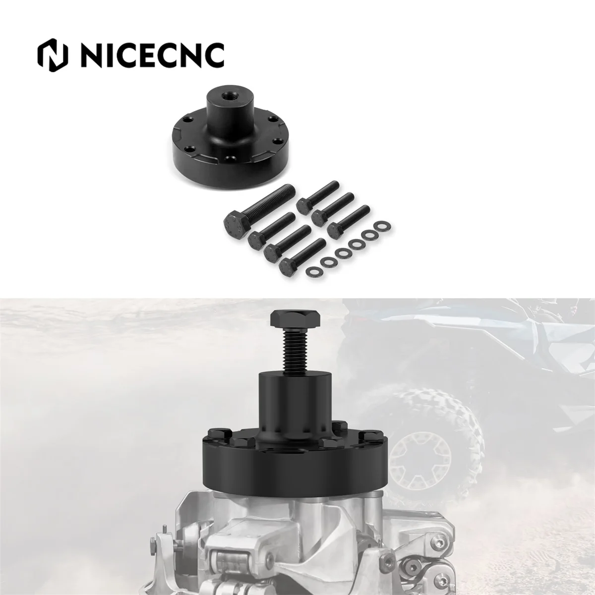 NICECNC-Herramienta de desmontaje de extracción de copa de regulador de embrague primario, para Can-Am Maverick X3 Max RR 4x4 DS RS XDS XMR Turbo DPS 2022-2024