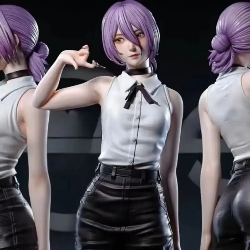 

Фигурка Человек-бензопила: Резе (Дьявольская серия) — Сексуальная девушка, ПВХ статуэтка, аниме-модель, настольное украшение, коллекционная игрушка, подарок на день рождения