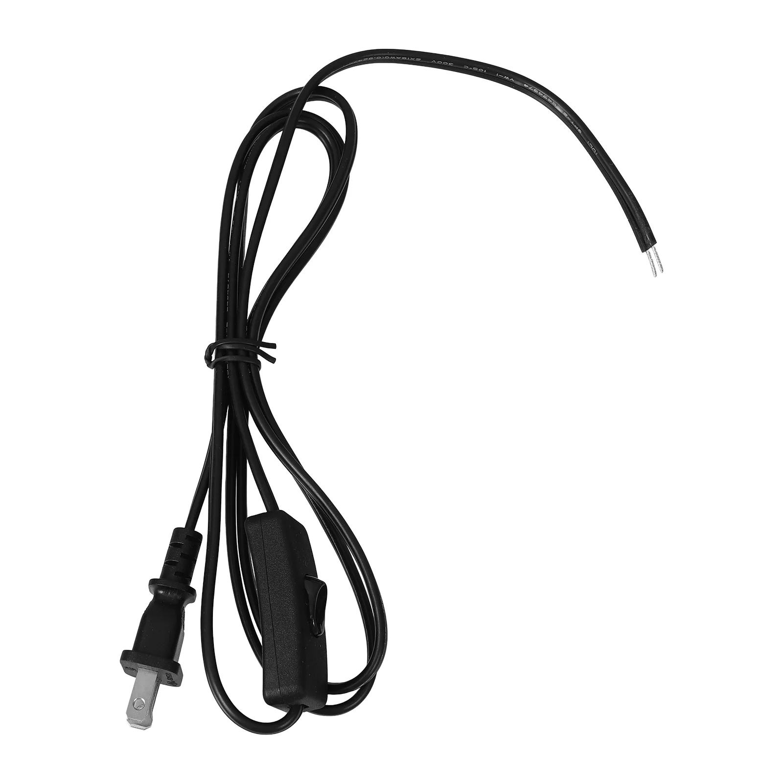 

8 Meter Us Standard 303 Power Cord With Switch Durable Extension Cord For Ac Lamp Outdoor Use Flat Plug Adapter Multiple Outlets