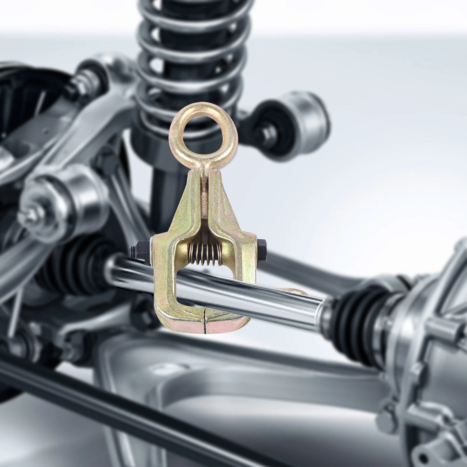 

5 Ton Top & Straight 2-Way Auto Body Clamp, Tightening Grips Frame Body Repair Pull Clamp Mouth-shaped Clamp for Top & Straight