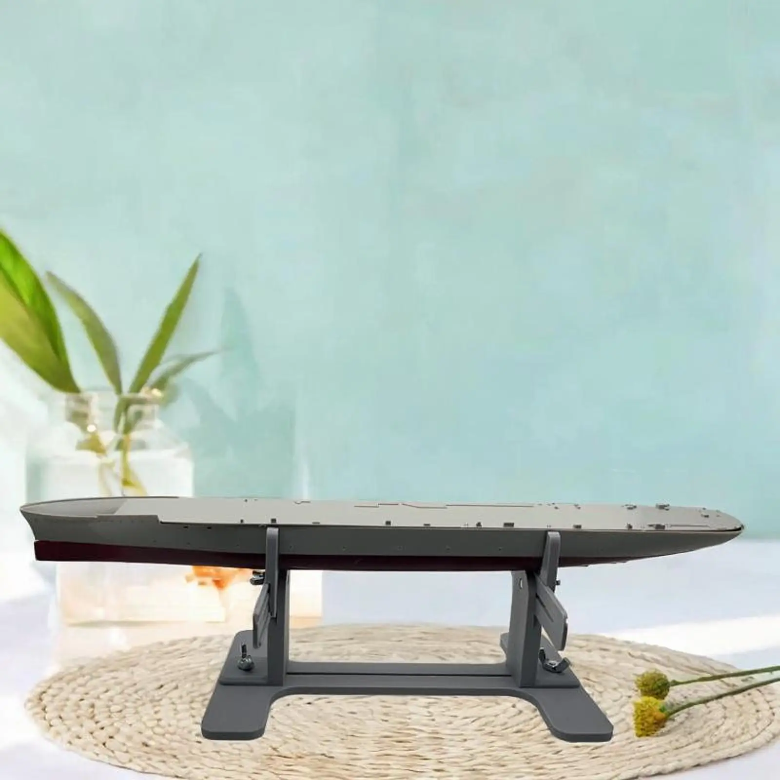 Ship Model Display Rack Multiuse Stable DIY Assembly Bracket Ship Model Making Support for Office Apartments Home Men Women