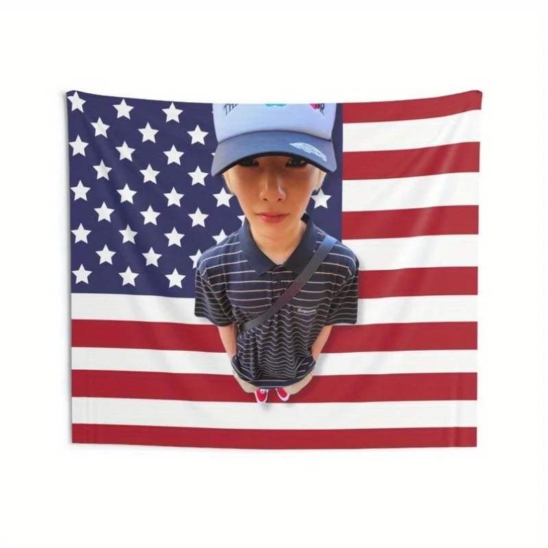 1 unidad de álbum SKZ Jeongin I.N Gen Z America Kpop Merch tapiz Ideas de regalos callejeros para permanecer cumpleaños y regalos de seguidor de conciertos