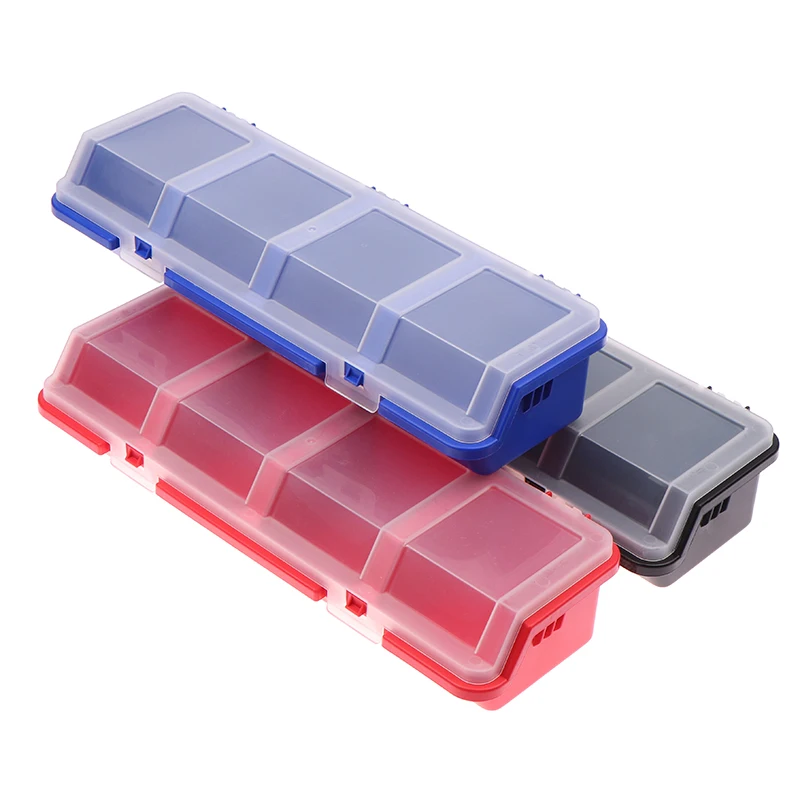 

Multi-Compartment Organizer Box For Screws & Small Parts - Durable Plastic Hardware And Jewelry Storage Case