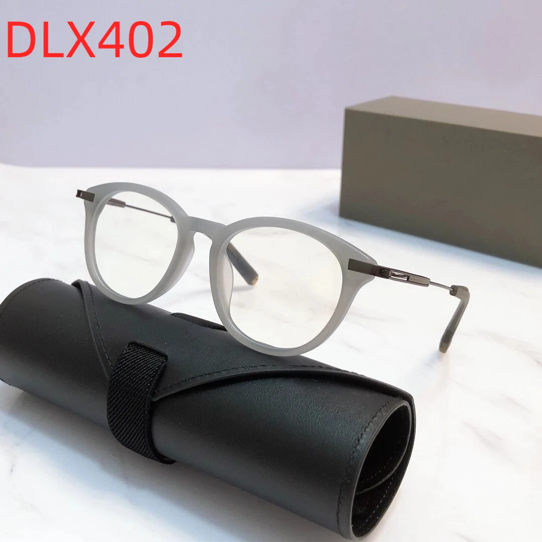 

New DT Lancir LSA-402 DLX402 Alloy+Acetate Frame Womens Sunglasses UV400 Clear Lenses Luxury Classic Men's Sun Glasses With Box