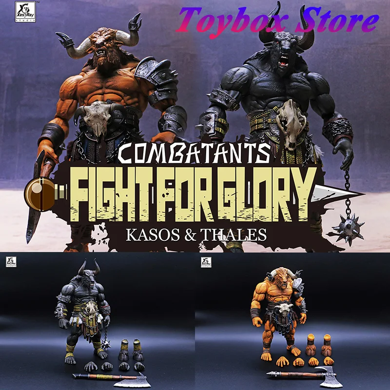 

XESRAY 1/12 Kasos Thales Monster Action Figure Combatants Fight For Glory Series 6" Full Set Model Toys Fans Best Collection