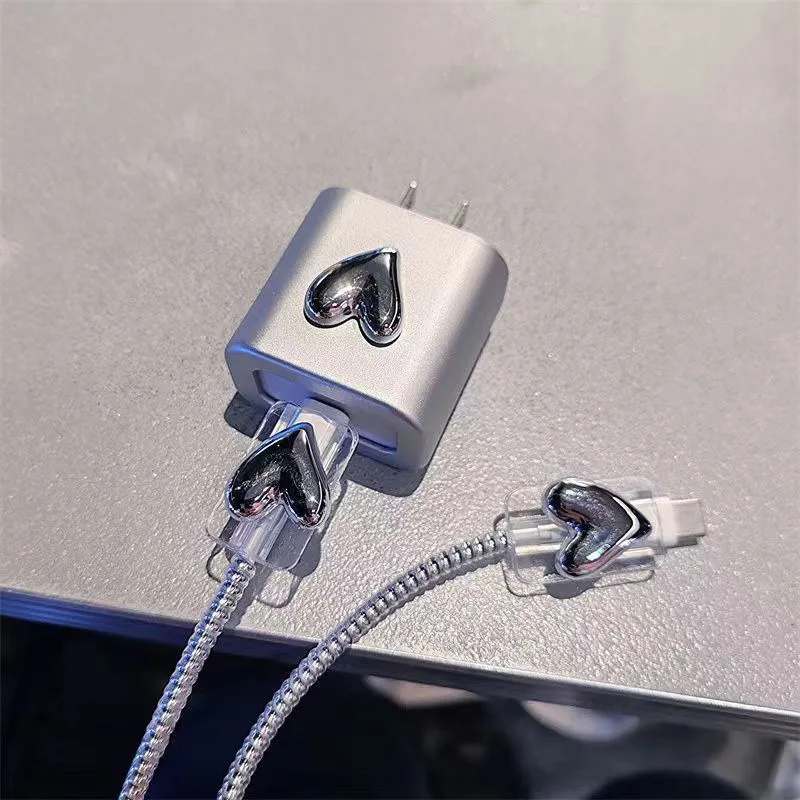 

Защитный чехол для зарядного устройства для iPhone, милый защитный чехол для кабеля передачи данных, 20 Вт, 18 Вт, зарядное устройство, USB-шнур для передачи данных, спиральное намоточное устройство, защитный