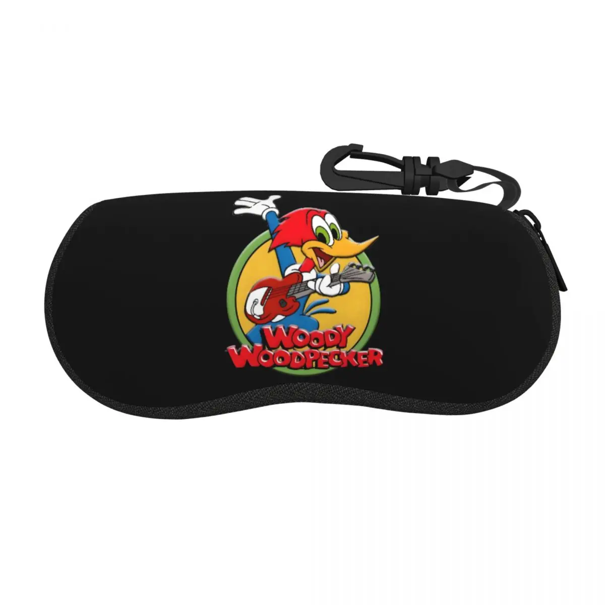 

Woody Woodpecker IX Sunglasses Soft Case Neoprene Zipper Cartoon Kawaii Anime Shell Eyeglass Case Protective Box For Glasses