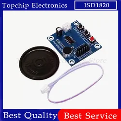 ISD1820 recording module voice module the voice board telediphone module board with Microphones + Loudspeaker