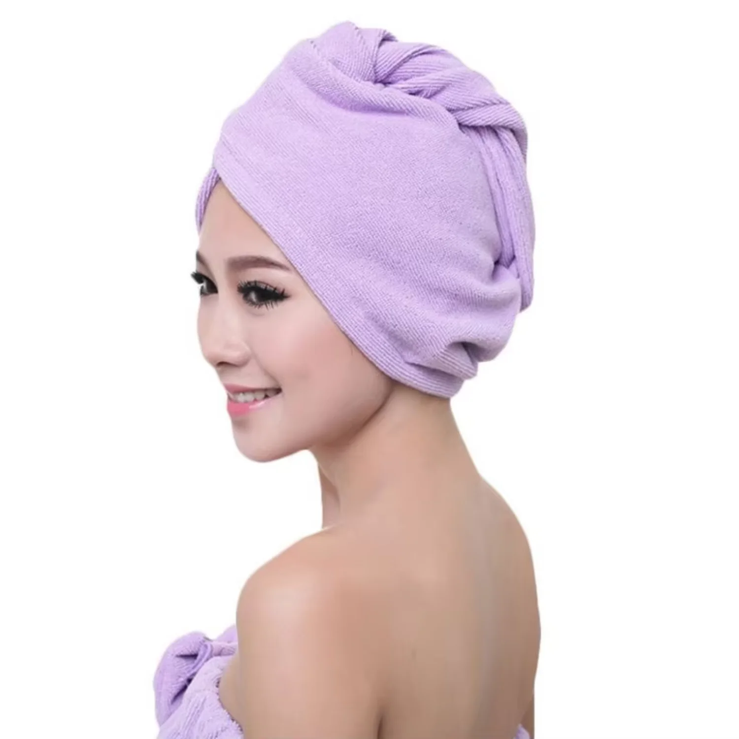 Microfiber Hair Dry  Quick Drying Towel Bath Wrap Hat Magic Fast Drying Women Hair Washing Cleaning Towel Turban Bath Tool