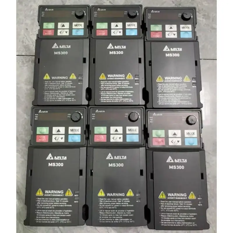 

Used VFD4A8MS21ANSAA 0.75KW inverter tested OK and shipped quickly