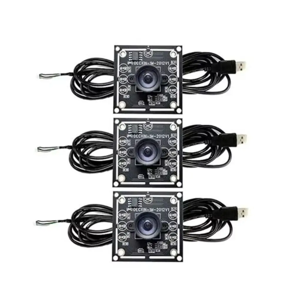 with 2 Meter Cable 100 Degree Camera Module Free Driver Manual Focus Facial Recognition Camera 1MP OV9732 1280x720 USB