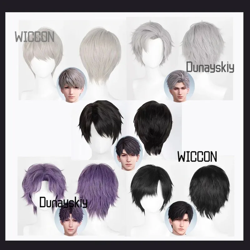 

Love and Deepspace Anime Cosplay Wigs – Full Collection Xavier Rafayel Rafayel Sylus Caleb high quality Halloween gift