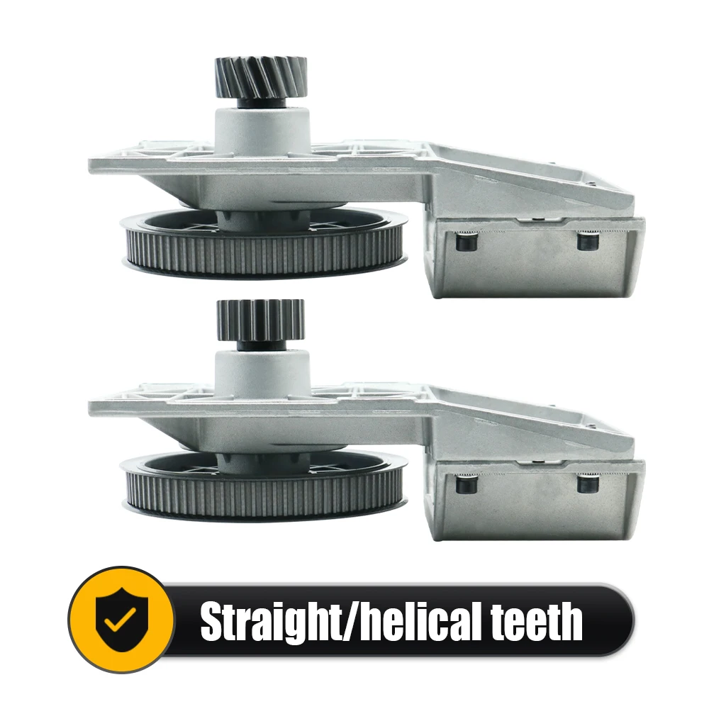 1 قطعة 2mod CNC صندوق التروس نسبة 5:1 علبة التروس مستقيم حلزوني الأسنان علبة التروس متزامن عجلة المخفض صندوق ل رف 2 متر/nema34 المحرك