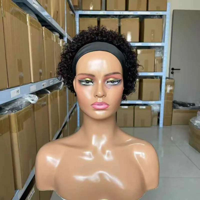 4-inch-afro-kinky-curly-natural-color-human-hair-full-machine-wig-with-adjustable-band-brazilian-virgin-remy-soft-for-daily-use