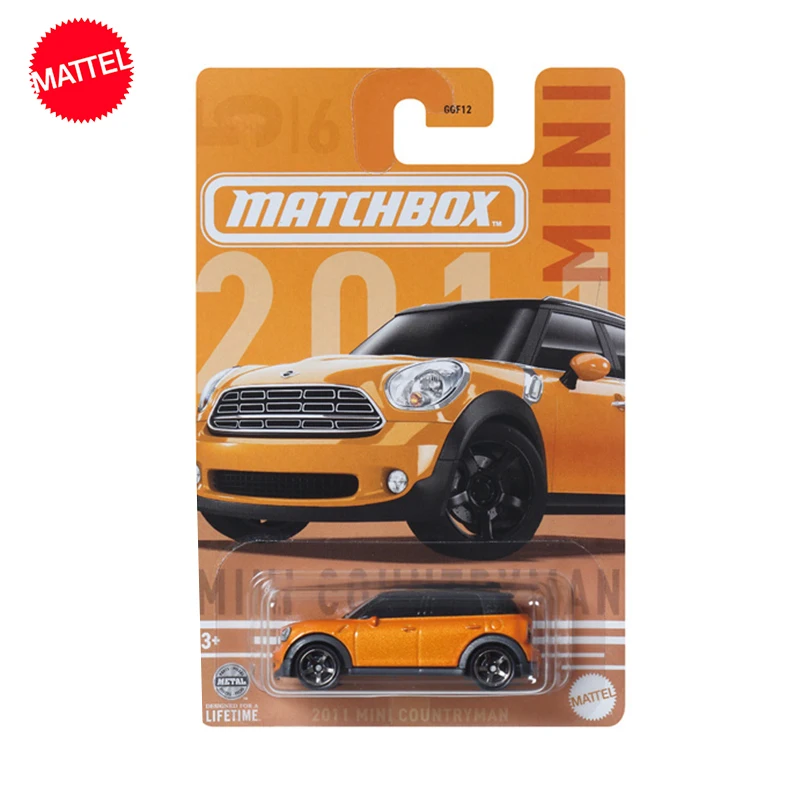 

Оригинальные игрушки Mattel Matchbox GGF12, автомобиль 1/64, литые под давлением 2011, модель мини-автомобиля отечественного человека, игрушка для мальчиков, коллекция, подарок на день рождения