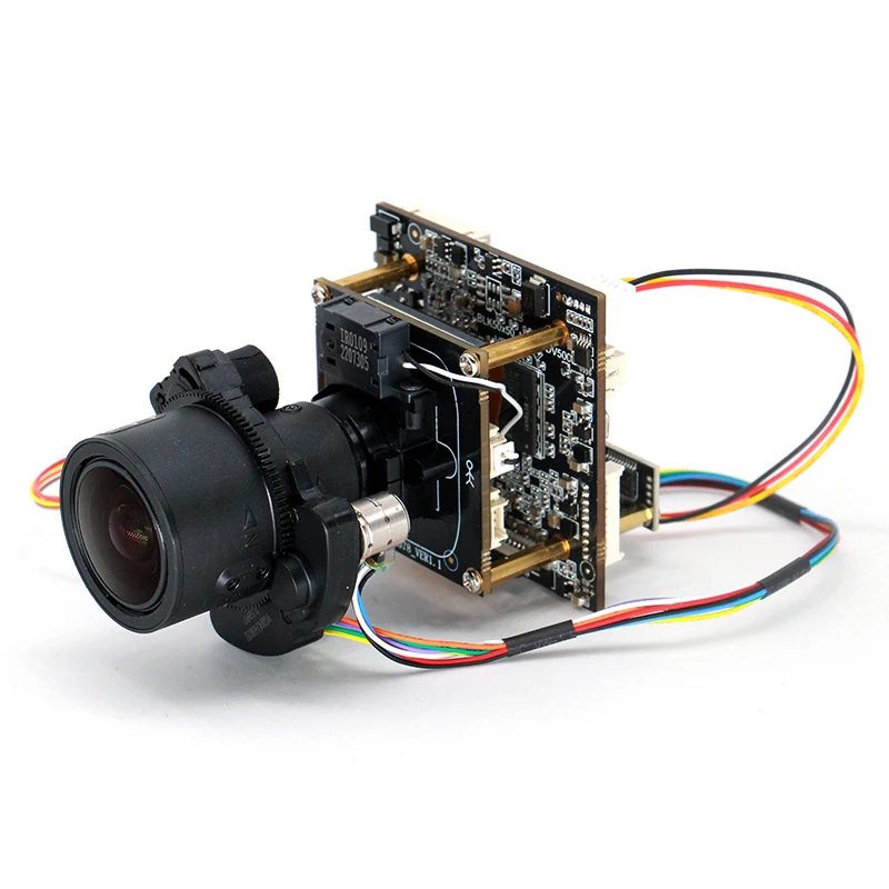 4MP 60fps IMX664 IP Camera Module 3.6-11mm Motorized Zoom Autofocus Lens CCTV Camera PCB Board Hi3519DV500 SDK SIP-K664K5B-3611
