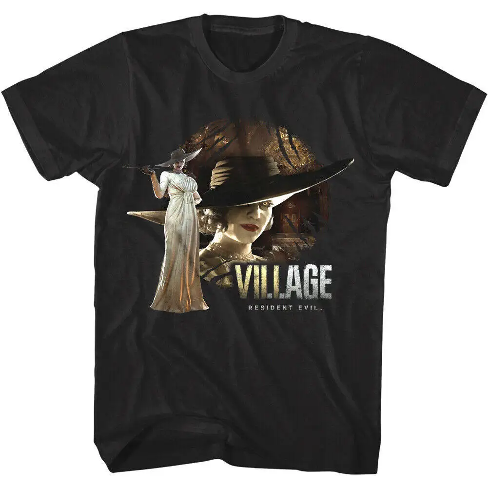 2026 Resident Evil Village Lady Mens New Game Cotton Tees Graphic Printing High-end Luxury Unisex Style Both of Men and Women